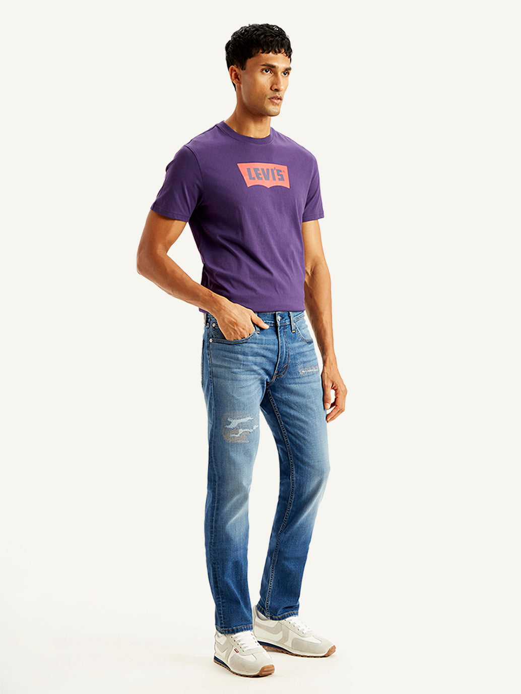 Men's 541 Tapered Fit Blue Jeans