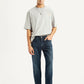 Men's 541 Dark Blue Athletic Tapered Fit Mid Rise Jeans - Styleshot View