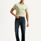 Men's 541 Dark Blue Athletic Tapered Fit Mid Rise Jeans - Front View