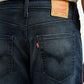 Men's 541 Dark Blue Athletic Tapered Fit Mid Rise Jeans - Detail View
