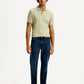 Men's 541 Med Indigo Athletic Tapered Fit Mid Rise Selvedge Jeans - Front View