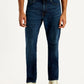 Men's 541 Med Indigo Athletic Tapered Fit Mid Rise Selvedge Jeans - Front View