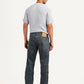 Men's 541 Grey Athletic Tapered Fit Mid Rise Jeans - Back View