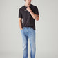 Men's 541 Light Indigo Tapered Fit Mid Rise Linen Jeans - Styleshot View