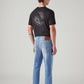Men's 541 Light Indigo Tapered Fit Mid Rise Linen Jeans - Back View