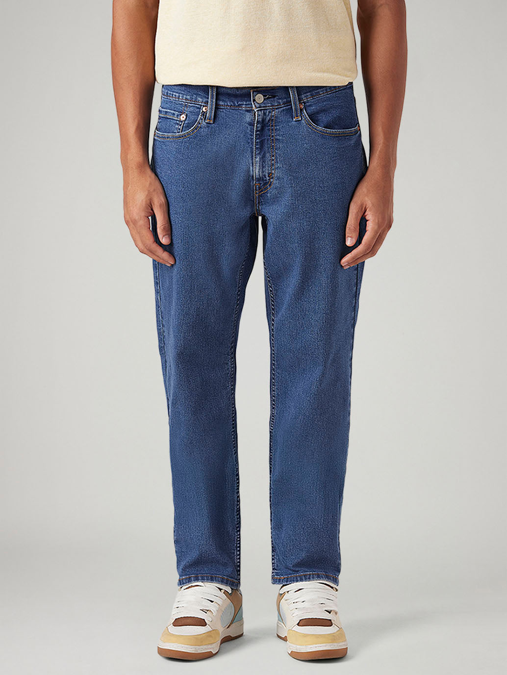 Men's 541 Dark Blue Athletic Tapered Fit Mid Rise Jeans - 658b3c0e-8357-4562-8c22-7975698f0ca7 View