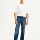 Men's 541 Blue Athletic Tapered Fit Mid Rise Jeans - Front View