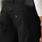Men's 541 Black Athletic Tapered Fit Mid Rise Jeans - Detail View