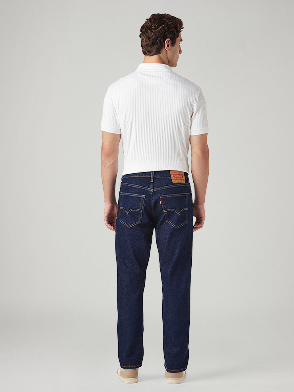 Mens 541 Mid Rise Athletic Tapered Fit Cotton Stretch Blend Jeans - f0ad47ca-b978-46cc-8316-5cdea85cb204 View