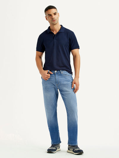 levi's Men's 541 Light Blue Athletic Tapered Fit Mid Rise Jeans-picture-27