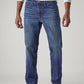 Men's 541 Med Indigo Athletic Tapered Fit Mid Rise Jeans - Front View