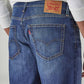 Men's 541 Med Indigo Athletic Tapered Fit Mid Rise Jeans - Detail View