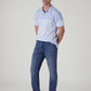 Men's 541 Med Indigo Tapered Fit Mid Rise Linen Jeans - Styleshot View