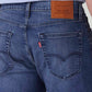 Men's 541 Med Indigo Tapered Fit Mid Rise Linen Jeans - Detail View