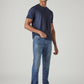 Men's 541 Blue Athletic Tapered Fit Mid Rise Kooltex Jeans - Styleshot View