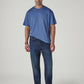 Men's 541 Dark Indigo Athletic Tapered Fit Mid Rise Selvedge Jeans - Front View