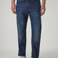 Men's 541 Dark Indigo Athletic Tapered Fit Mid Rise Selvedge Jeans - Front View