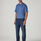Men's 541 Dark Indigo Athletic Tapered Fit Mid Rise Selvedge Jeans - Side View