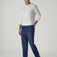Men's 541 Dark Indigo Athletic Tapered Fit Mid Rise Jeans - Side View