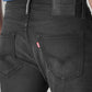 Men's 541 Black Athletic Tapered Fit Mid Rise Selvedge Jeans - 20 View