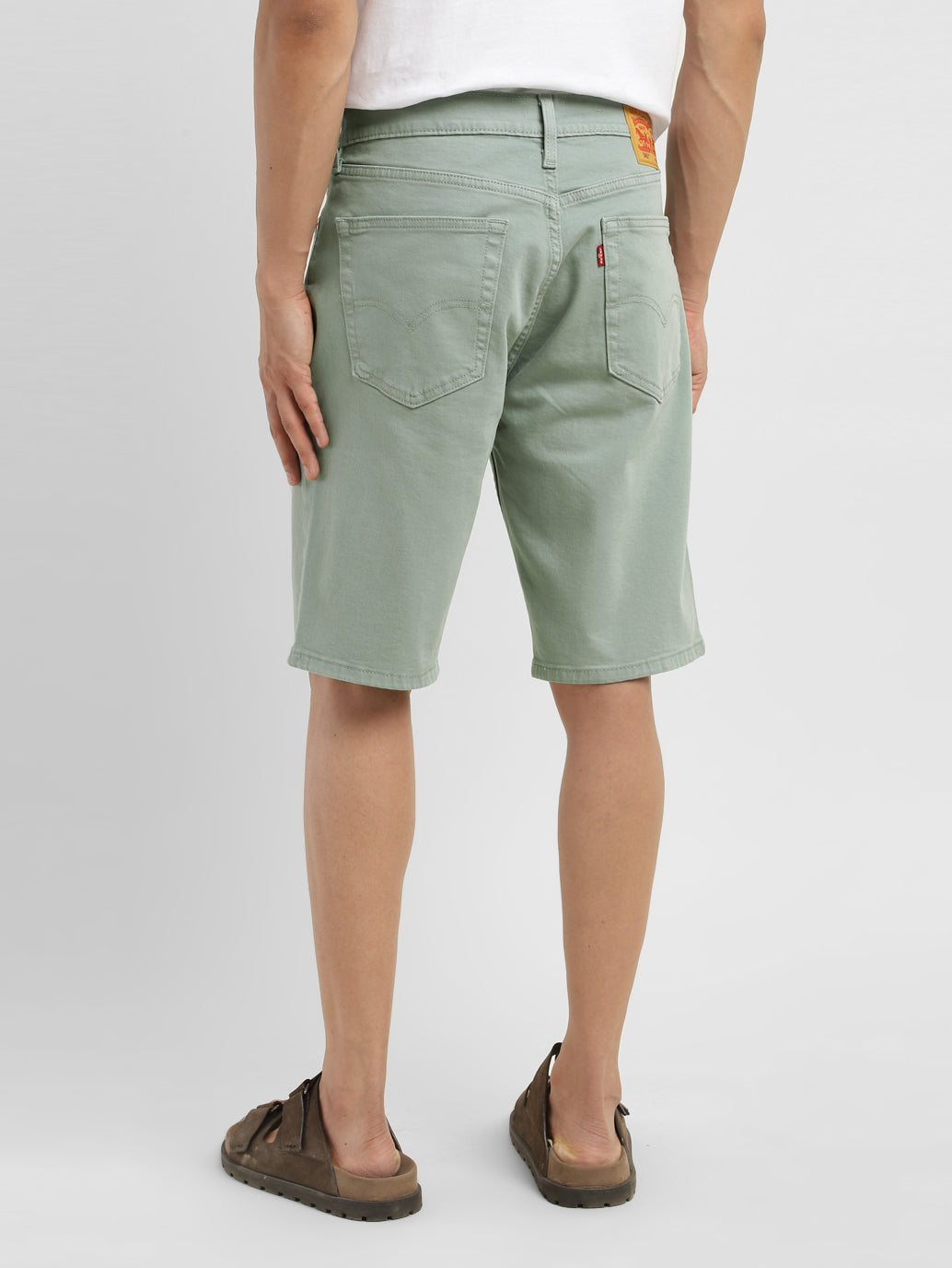 Men's Grey Regular Fit Shorts