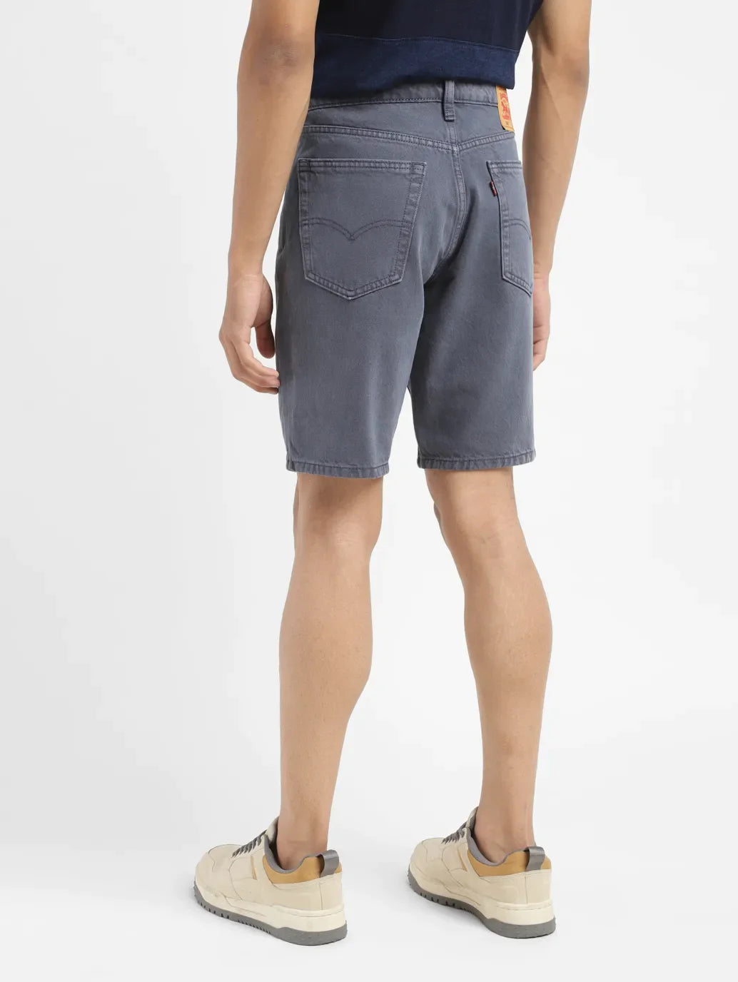 Men's Blue Regular Fit Shorts