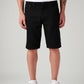 Men's 541 Black Athletic Tapered Fit Mid Rise Shorts - Front View