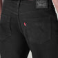 Men's 541 Black Tapered Fit Mid Rise Shorts - Detail View