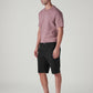 Men's 541 Black Tapered Fit Mid Rise Shorts - Side View