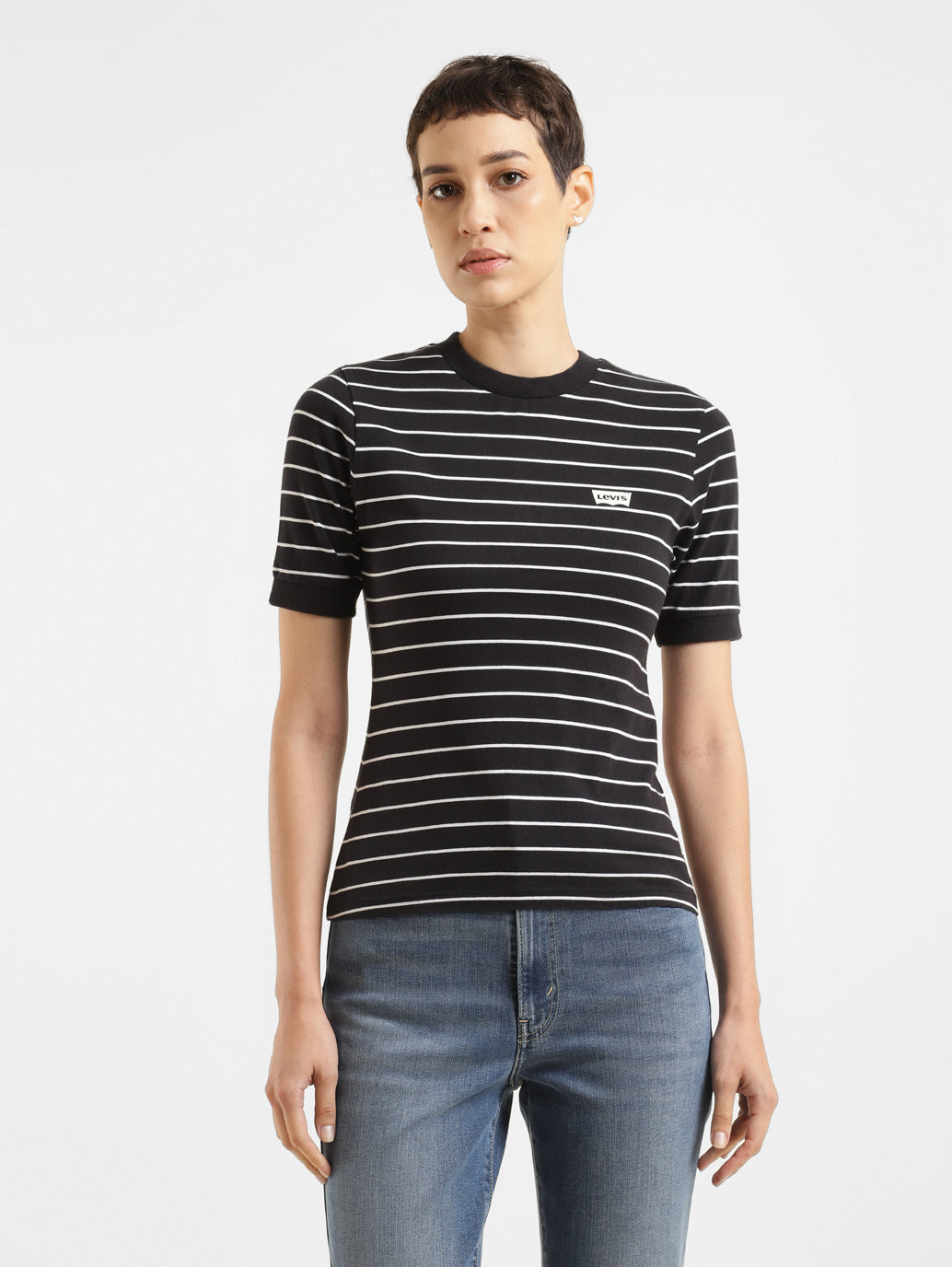 Men's Striped Slim Fit T-shirt