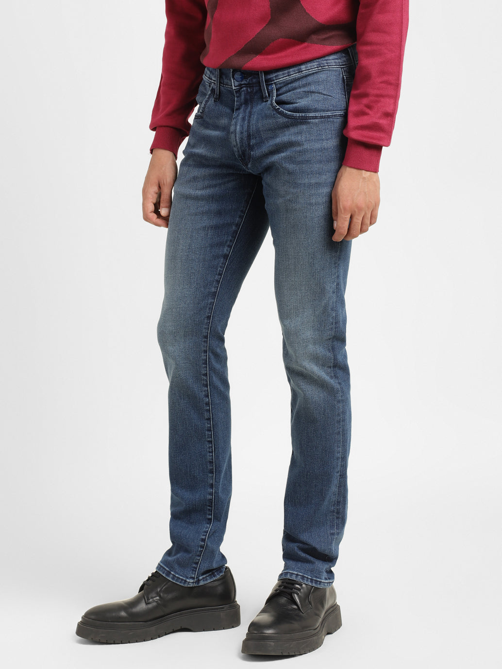 Men's 65504 Mid Indigo Skinny Fit Jeans