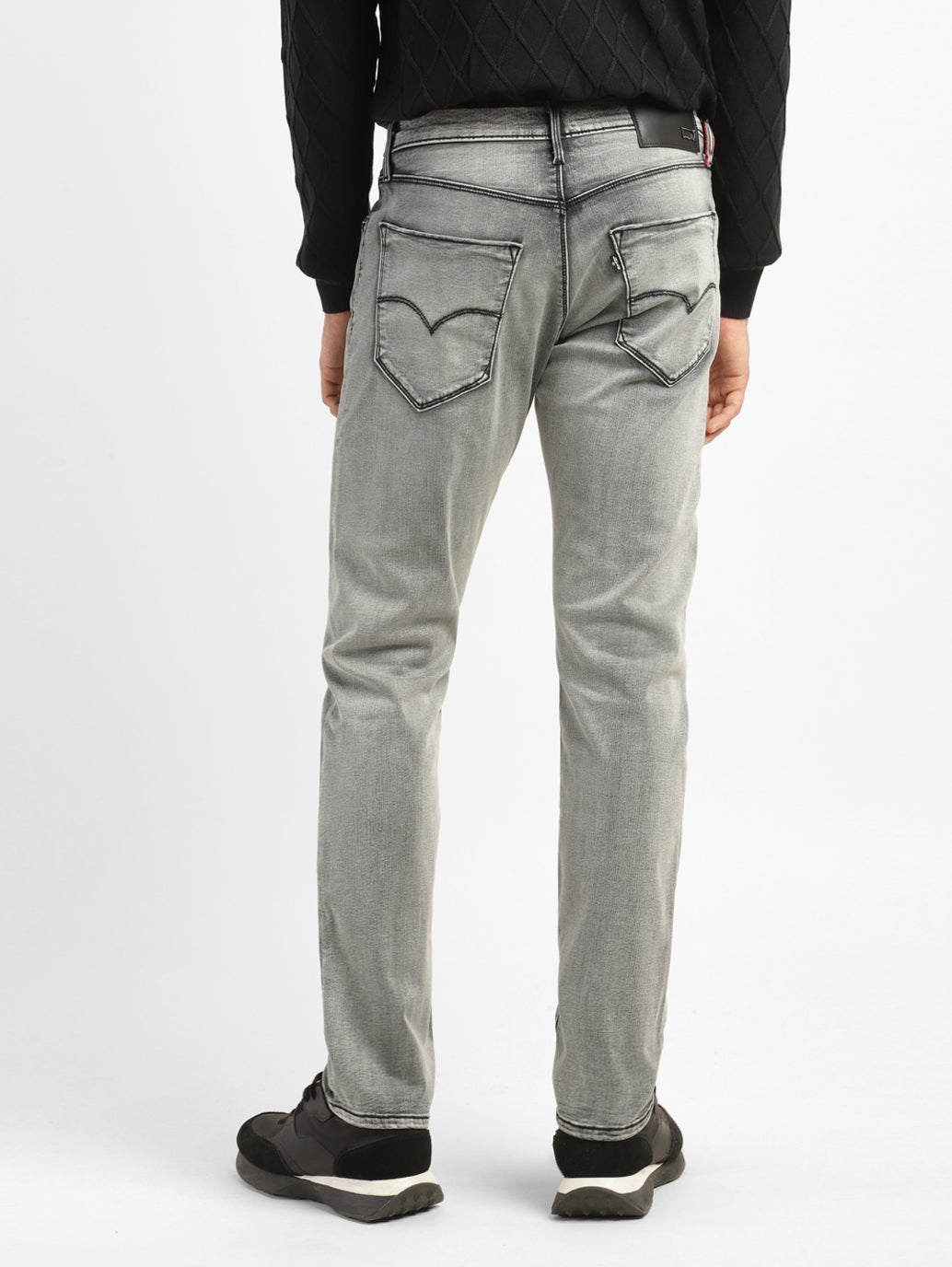 Men's 512 Light Grey Slim Tapered Fit Jeans