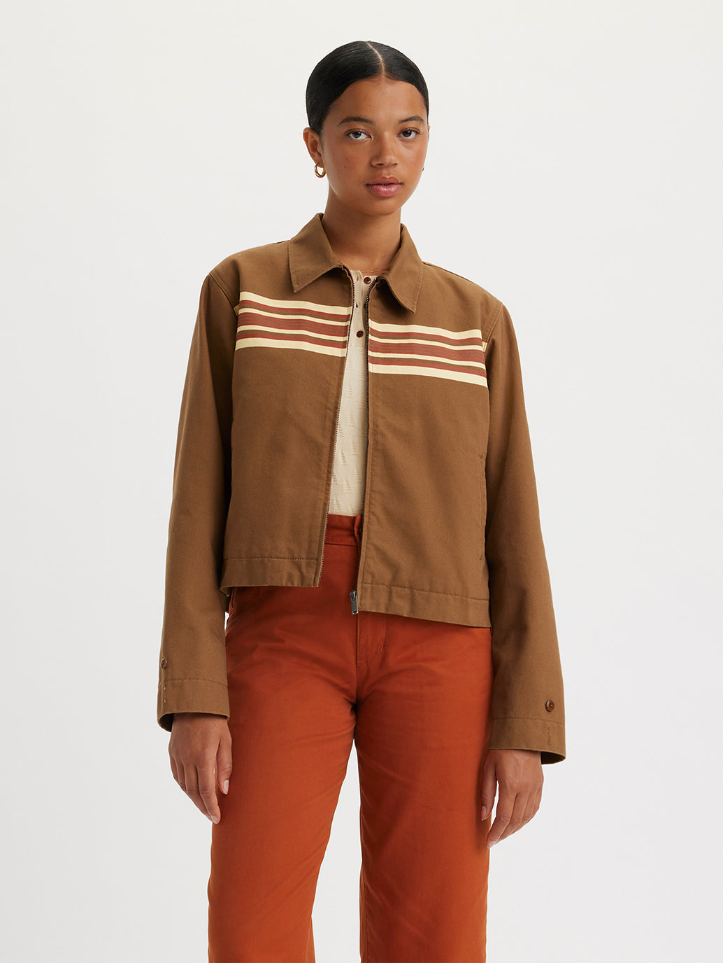 Levi's x Emma Chamberlain Women's Boxy Jacket - bba9e59c-7016-41aa-b0d1-61169ccdf8a7 View