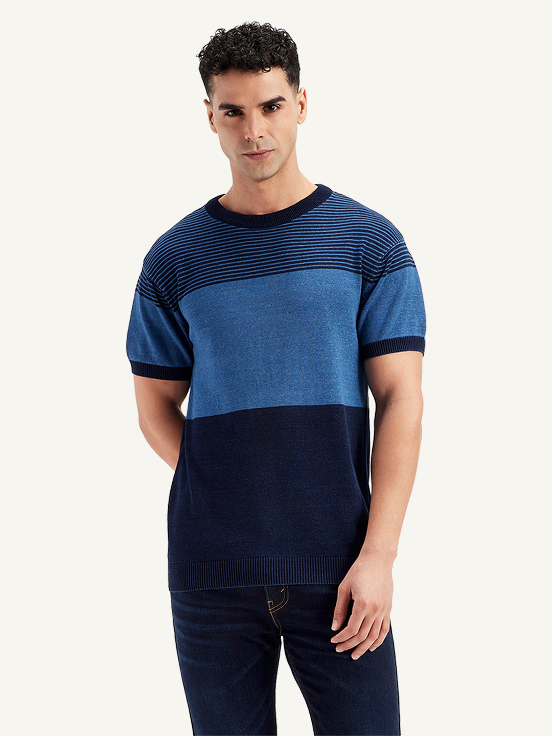 Men's Colorblock Slim Fit T-Shirt