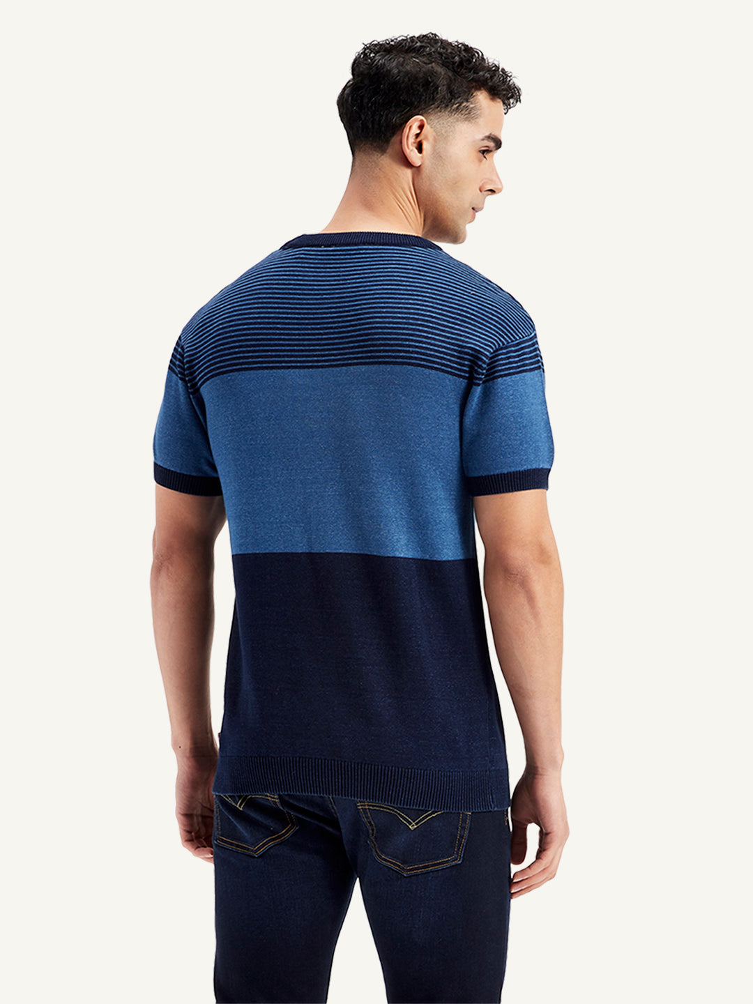 Men's Colorblock Slim Fit T-Shirt