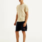 Men's Solid Slim Fit T-Shirt - Side View