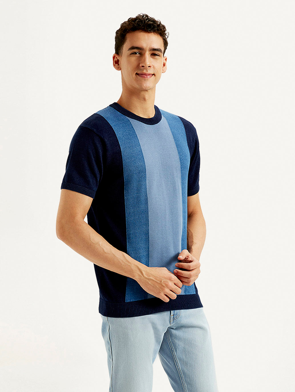 Men's Colorblock Slim Fit T-shirt