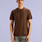 Men's Redloop Textured Slim Fit T-Shirt - 20 View