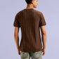 Men's Redloop Textured Slim Fit T-Shirt - 20 View