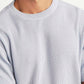 Men's Textured Lilac Slim Fit T-shirt - Detail View