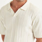 Men's Striped Slim Fit Polo T-Shirt