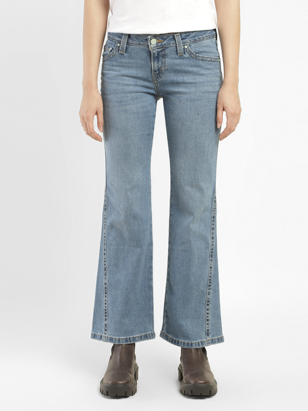 Women's Mid Rise Bootcut Jeans