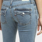 Women's Mid Rise Bootcut Jeans