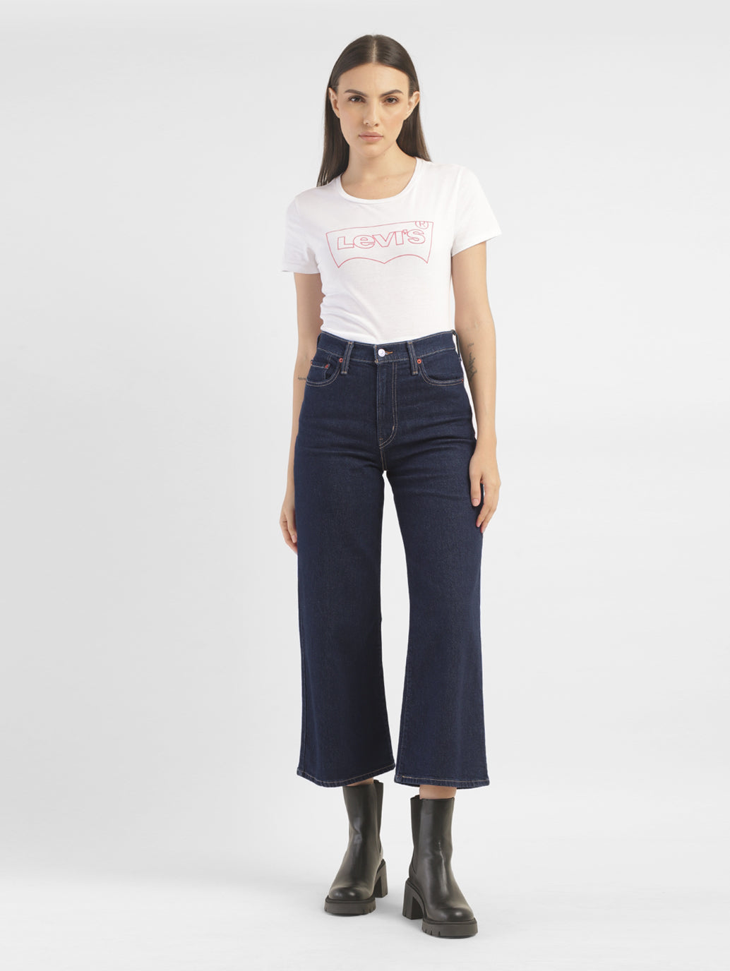 Women's High Rise Ribcage Wide Leg Jeans – Levis India Store