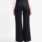 Women's High Rise Ribcage Wide Leg Loose Fit Jeans