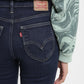 Women's Blue Skinny Fit High Rise Jeans - 20details View