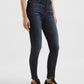Women's Blue Skinny Fit High Rise Jeans - a2f812e7-1dd4-49cf-9583-e98f47ee0444 View