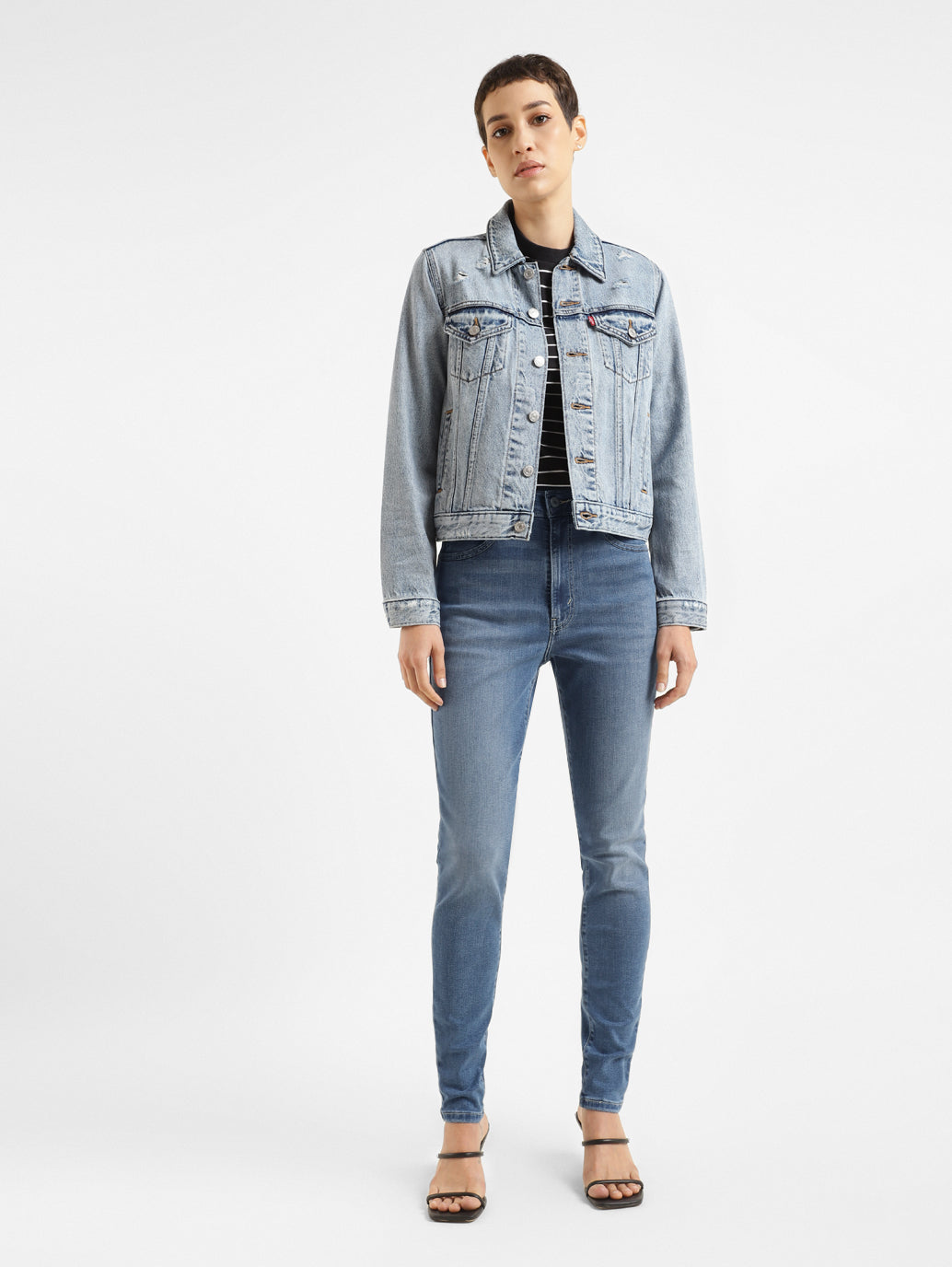 Women's High Rise Skinny Fit Jeans