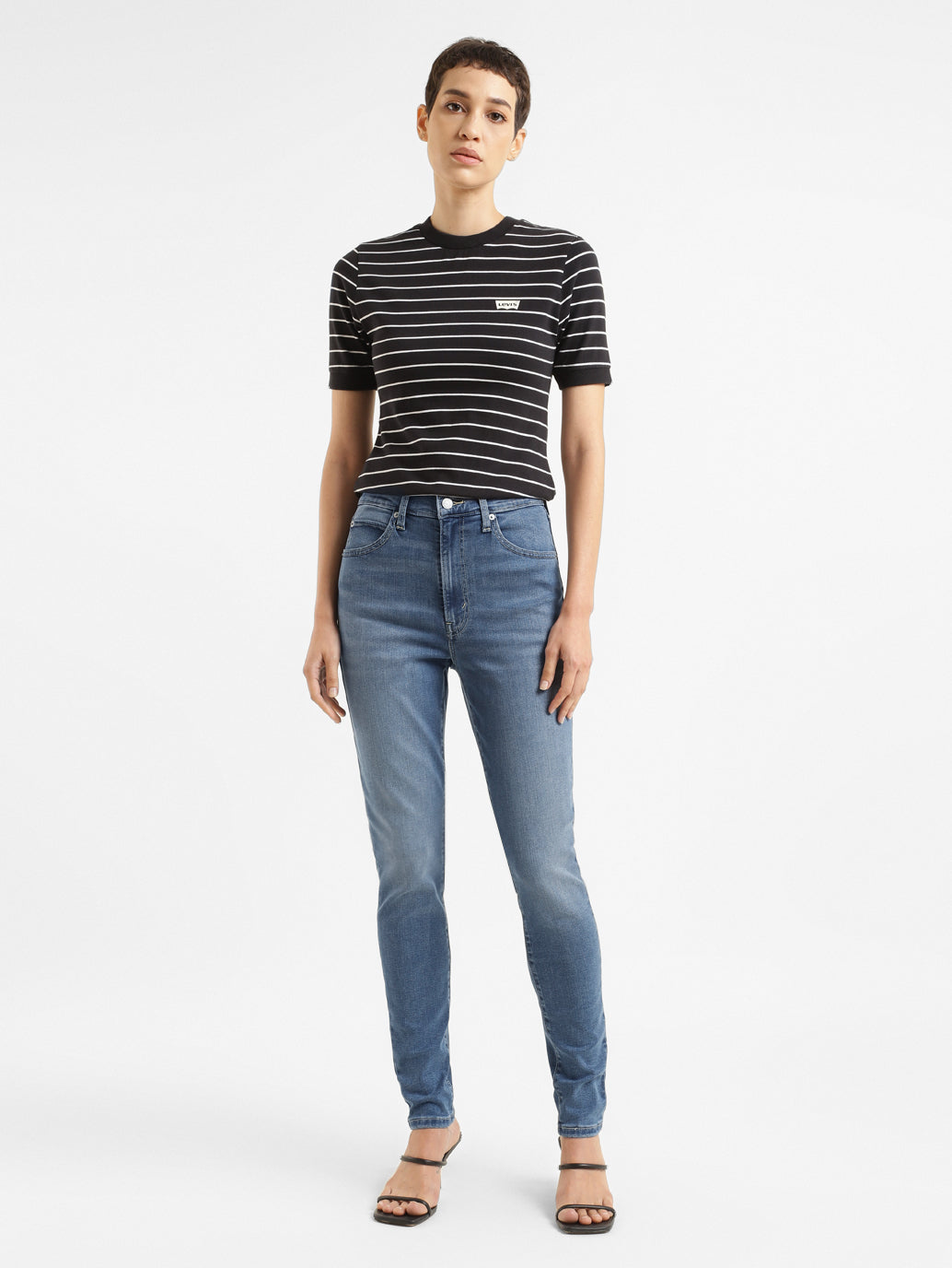 Women's High Rise Skinny Fit Jeans