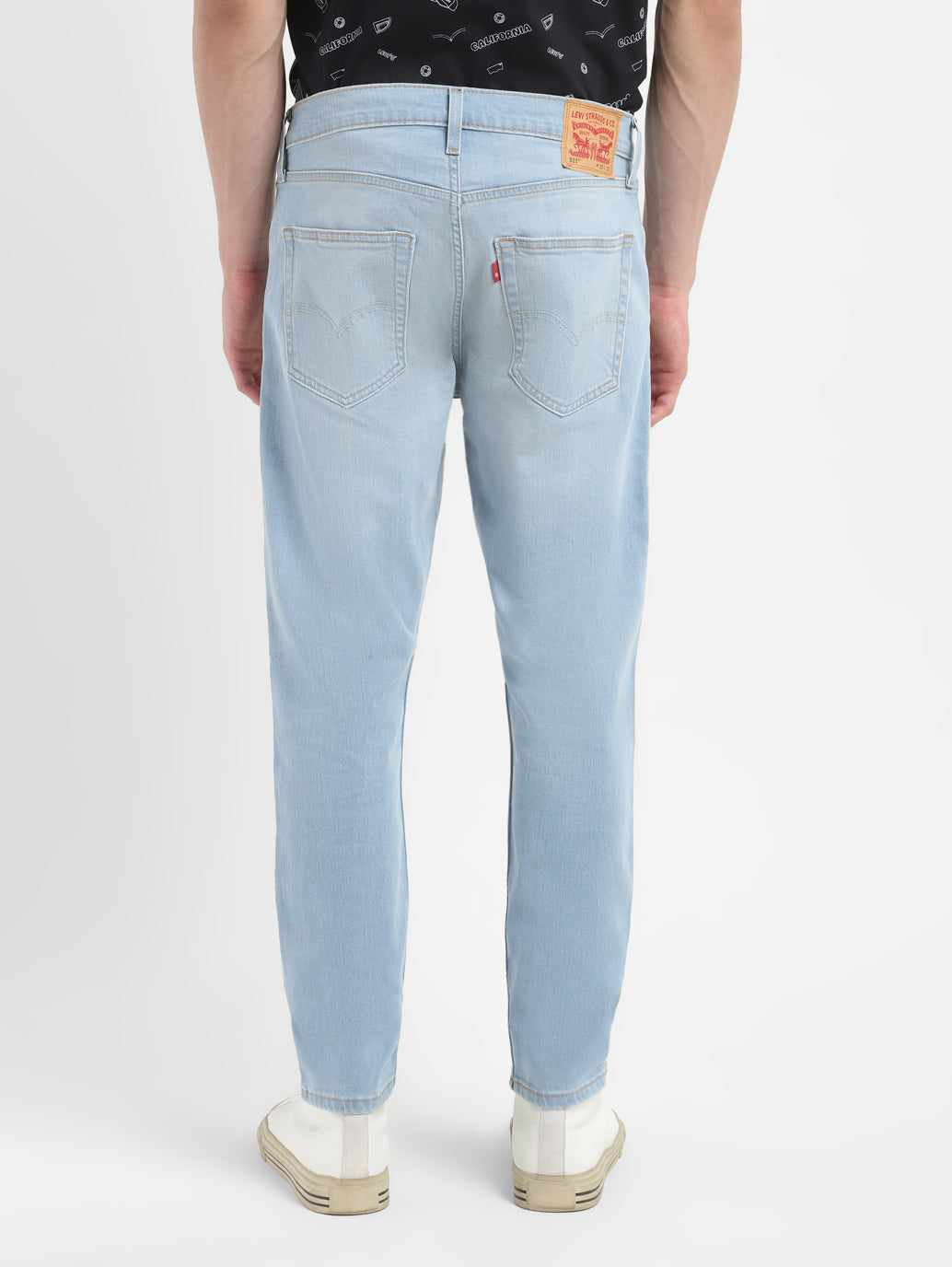 Men's 512 Light Blue Slim Tapered Fit Jeans